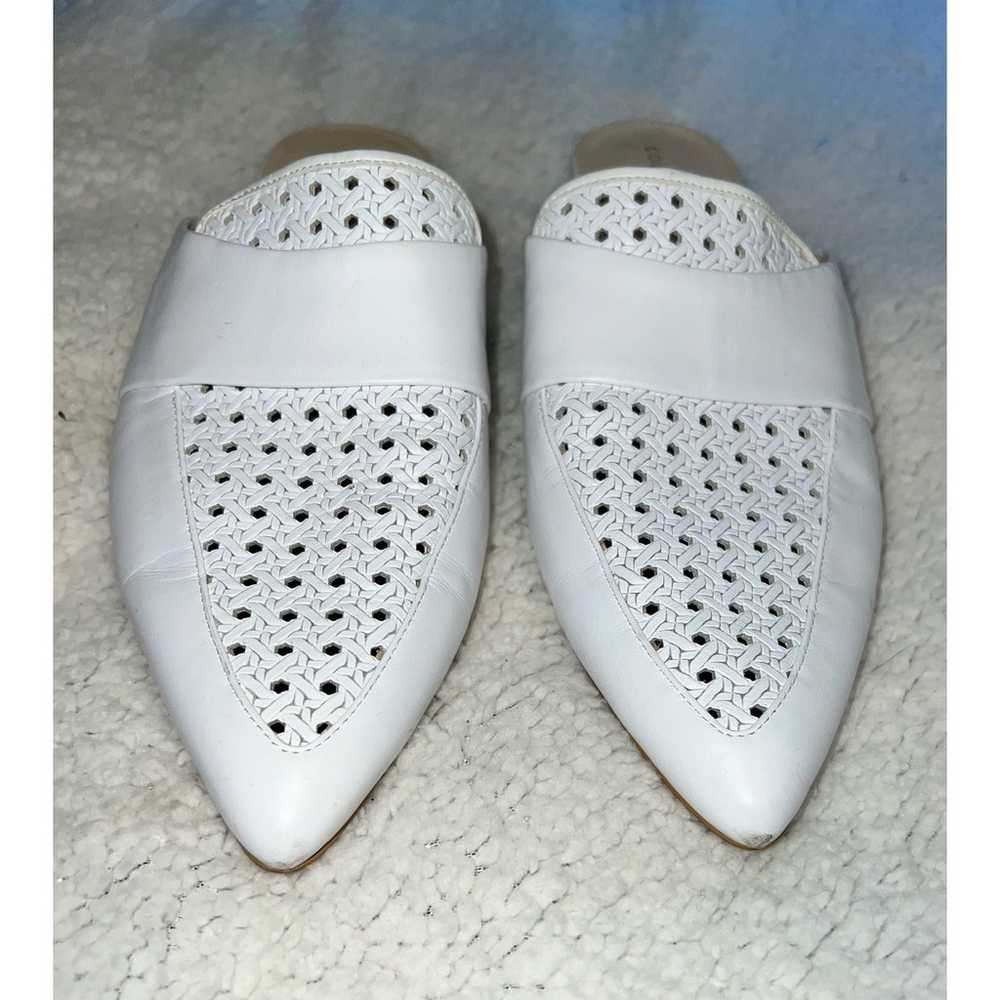Cole Haan white Pointed Toe Mules - size 10 - image 2