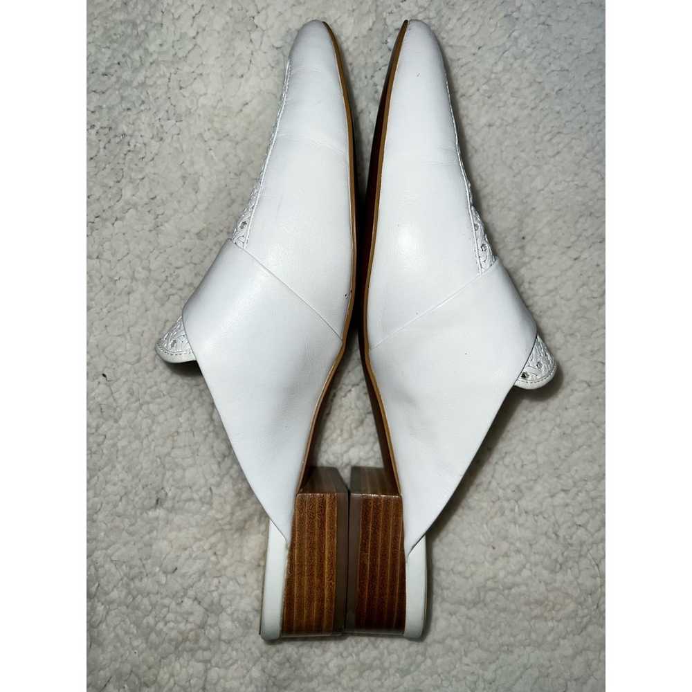 Cole Haan white Pointed Toe Mules - size 10 - image 6