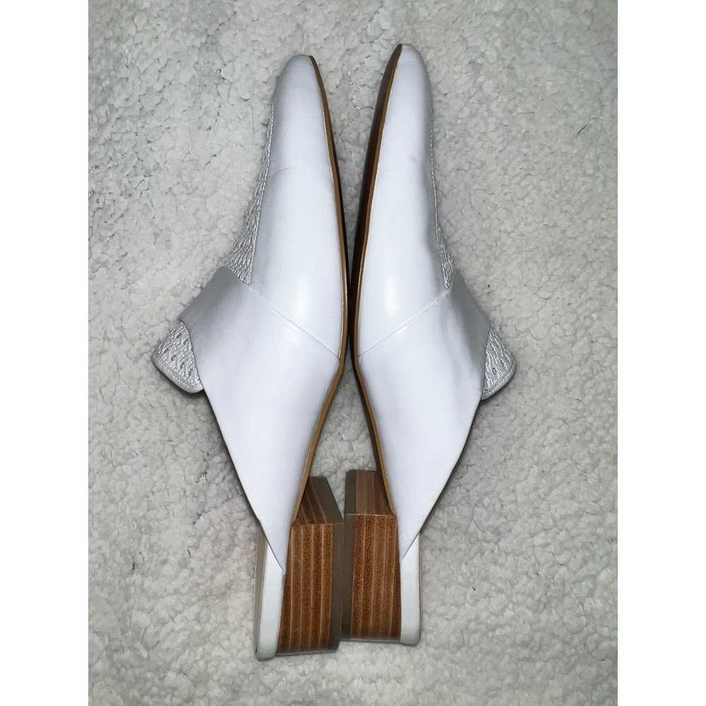 Cole Haan white Pointed Toe Mules - size 10 - image 7