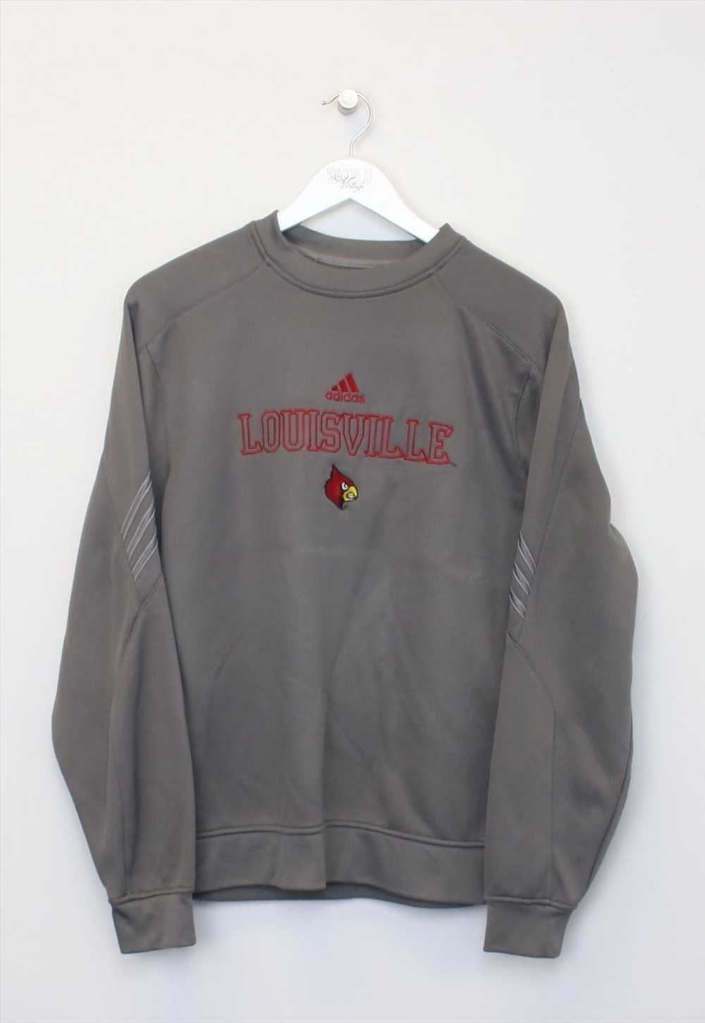 Vintage Adidas sports sweatshirt in grey. Best fi… - image 1