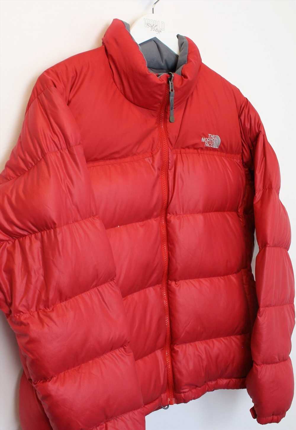 Vintage The North Face 700 puffer jacket in red. … - image 2