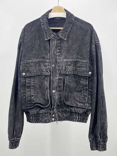 Amiri Acid Wash Black Denim Jacket