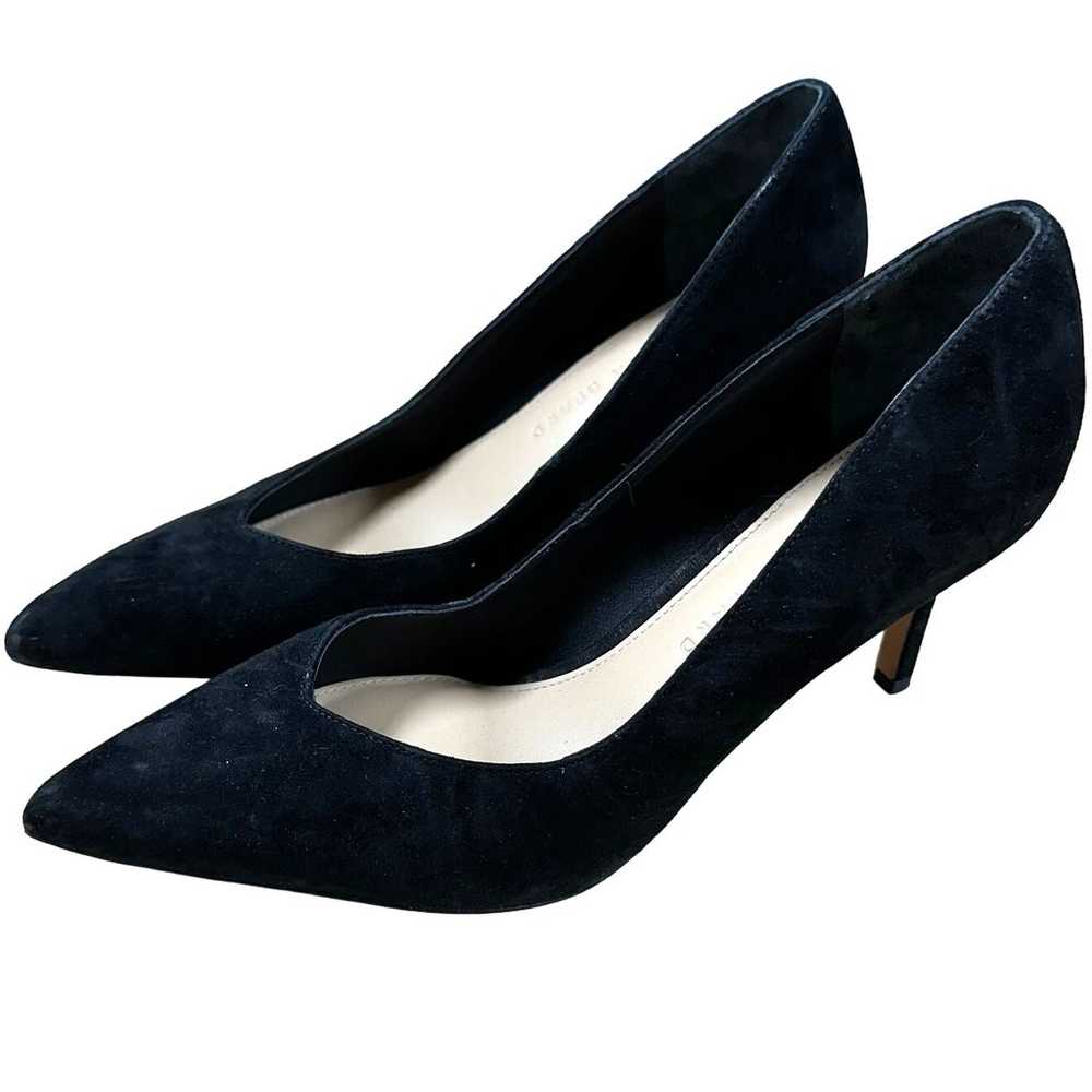 Veronica Beard Lisa Pump Black Suede 70mm Women's… - image 4