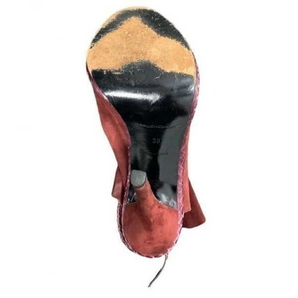 Balenciaga Glove Leather Slingback Sandals IT38 - image 3