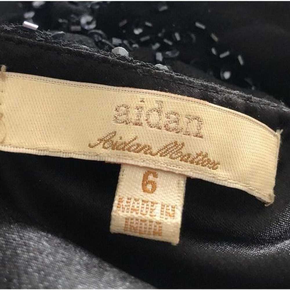 Aidan Mattox 6 Sequined Beaded Mini Dress One Sho… - image 9
