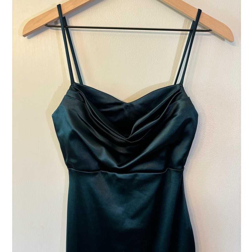 Windsor Lola High Slit Satin Cpwl Neck Dress Form… - image 7