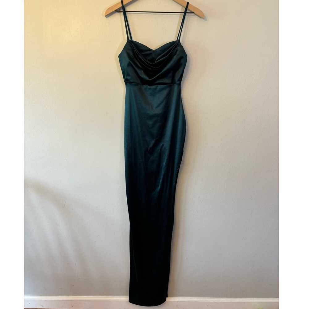 Windsor Lola High Slit Satin Cpwl Neck Dress Form… - image 8