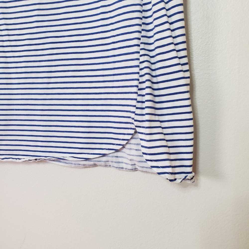 Vintage Cotton Boat Neck Long Sleeve Mini Dress N… - image 8
