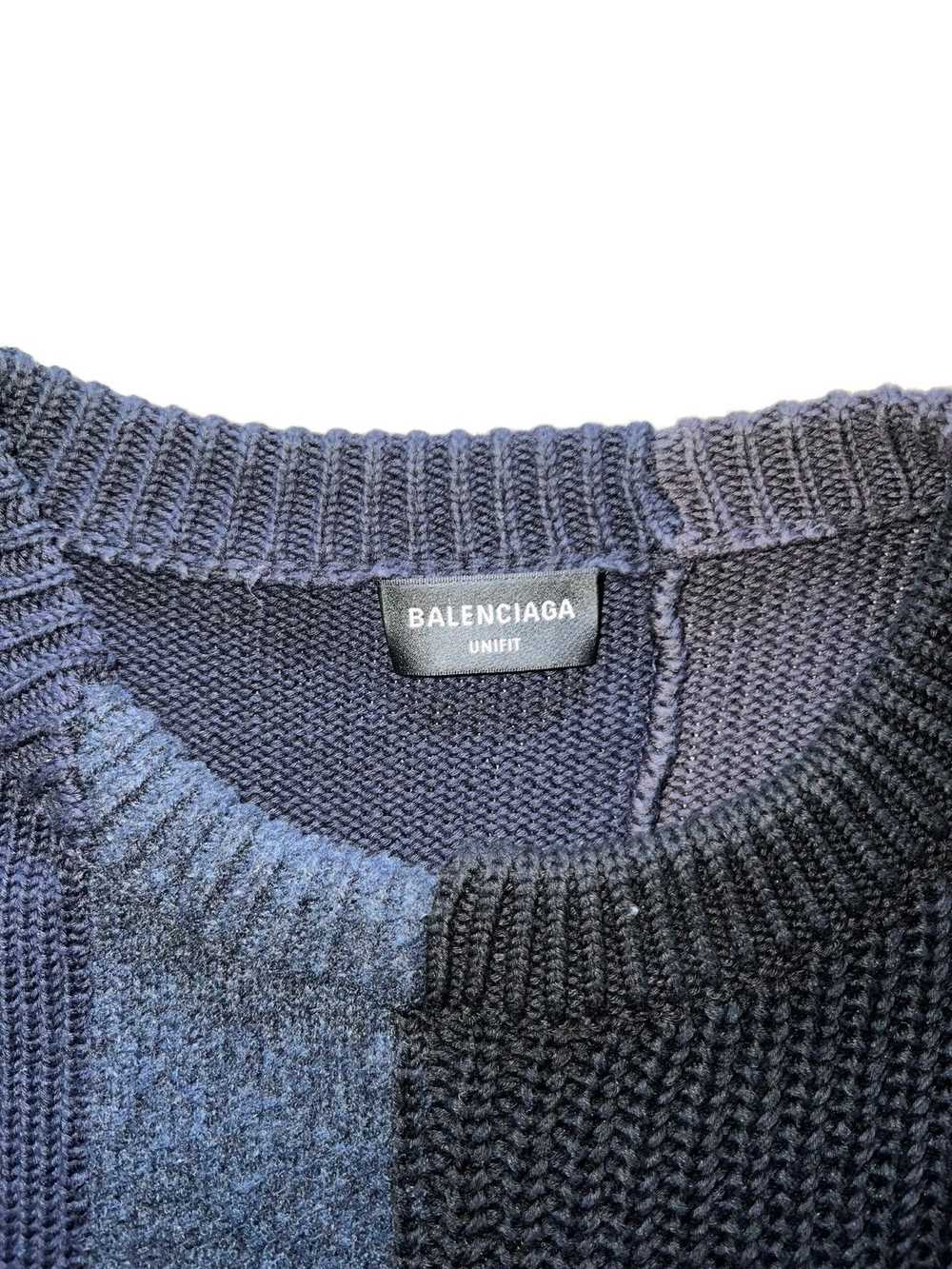 Balenciaga Balenciaga Cut Up Crewneck Sweater - image 3