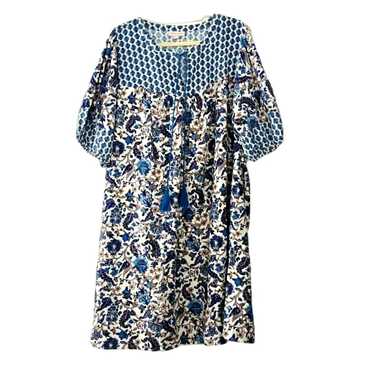 Knox Rose Boho Floral Print Dress, Size 2X