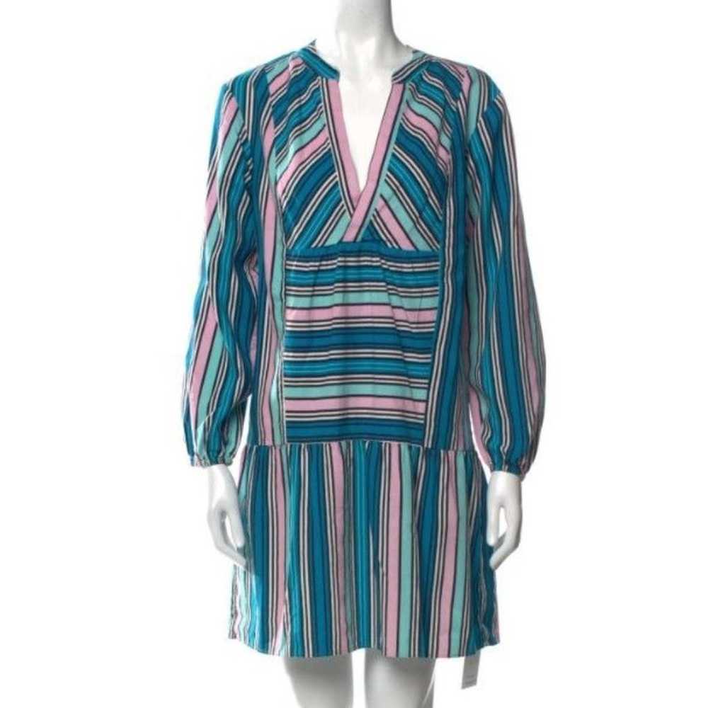 Marie Oliver Womens Silk Linen Blend Shift Dress … - image 11