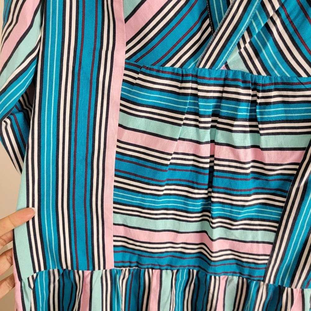 Marie Oliver Womens Silk Linen Blend Shift Dress … - image 5