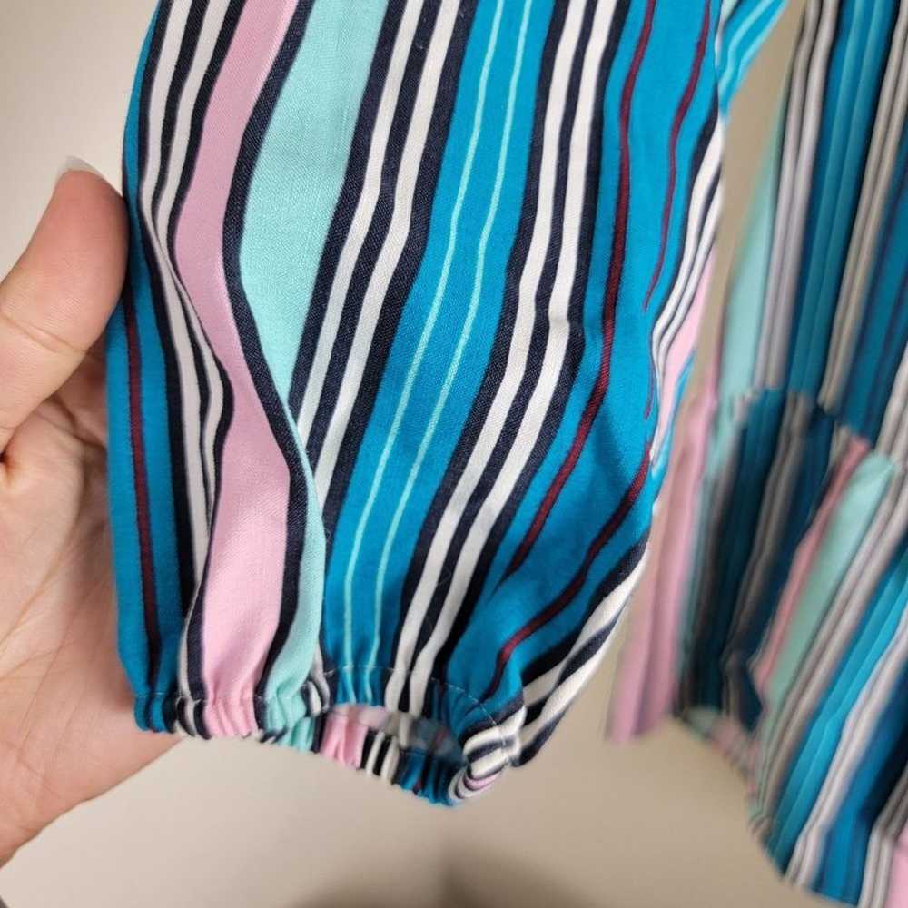Marie Oliver Womens Silk Linen Blend Shift Dress … - image 8