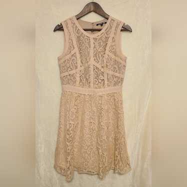 Gianni Bini Lace Overlay Dress Size 6 - image 1