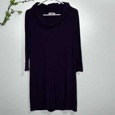 Michael Stars Purple Cowl Neck Dress