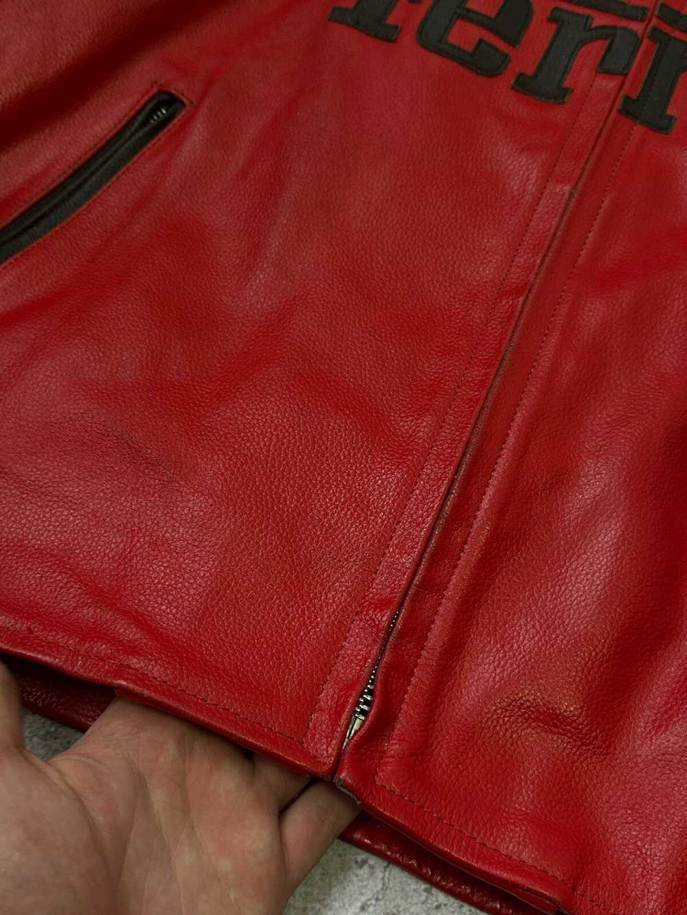 Ferrari × Racing × Vintage Ferrari Racing Leather… - image 4