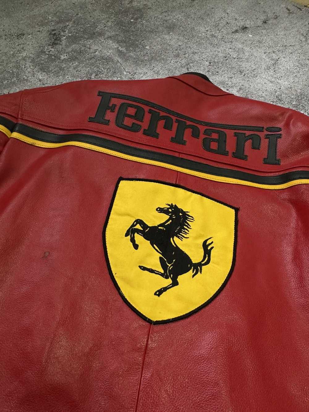 Ferrari × Racing × Vintage Ferrari Racing Leather… - image 7