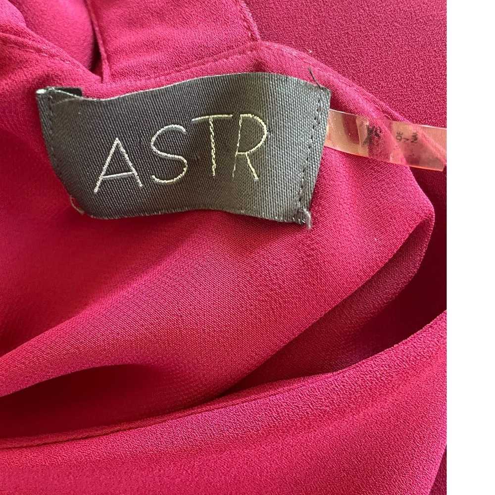 ASTR Pink High Neck Halter Mini Dress Size XS - image 4