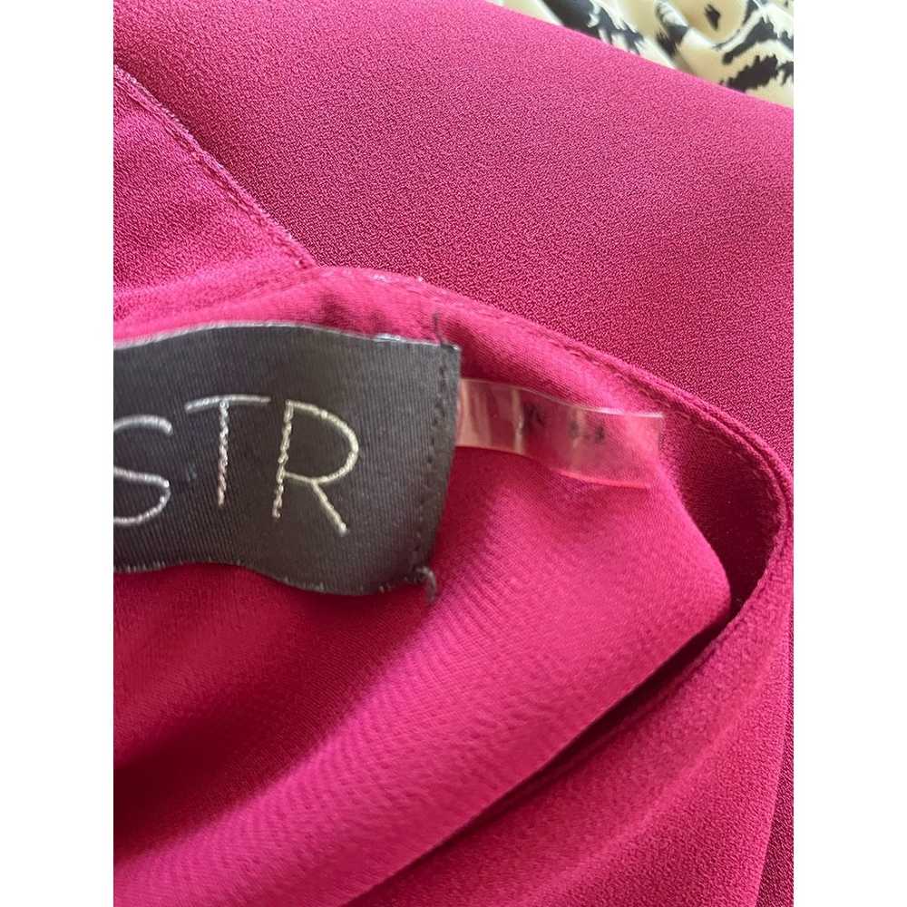 ASTR Pink High Neck Halter Mini Dress Size XS - image 5