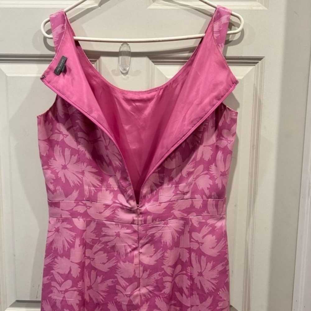 Ann Taylor Pink Purple Lavender Silk A Line Dress… - image 3