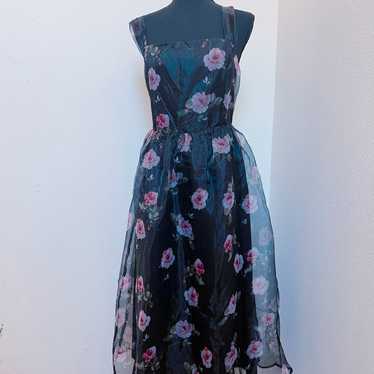 Lulus Floral Midi Dress