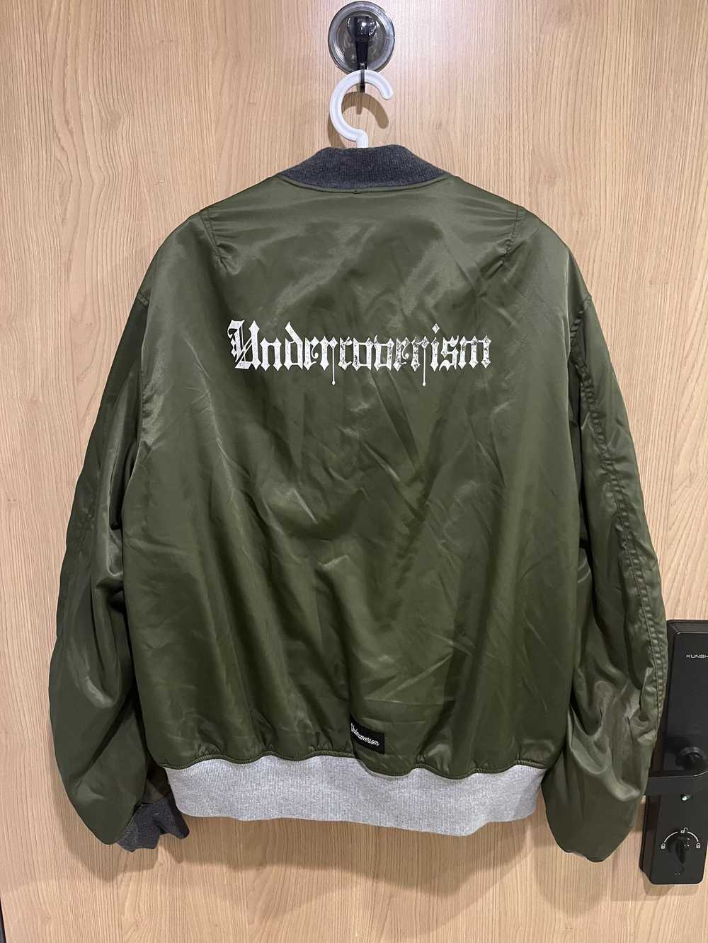 Undercover UNDERCOVER reversible logo-print bombe… - image 3