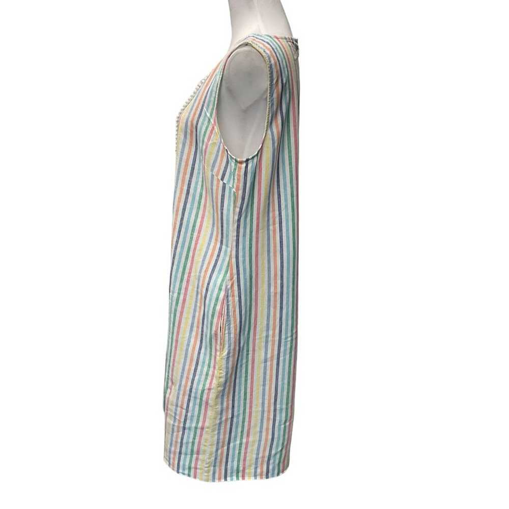 Talbots Women's Rainbow Striped Sleeveless Sheath… - image 5