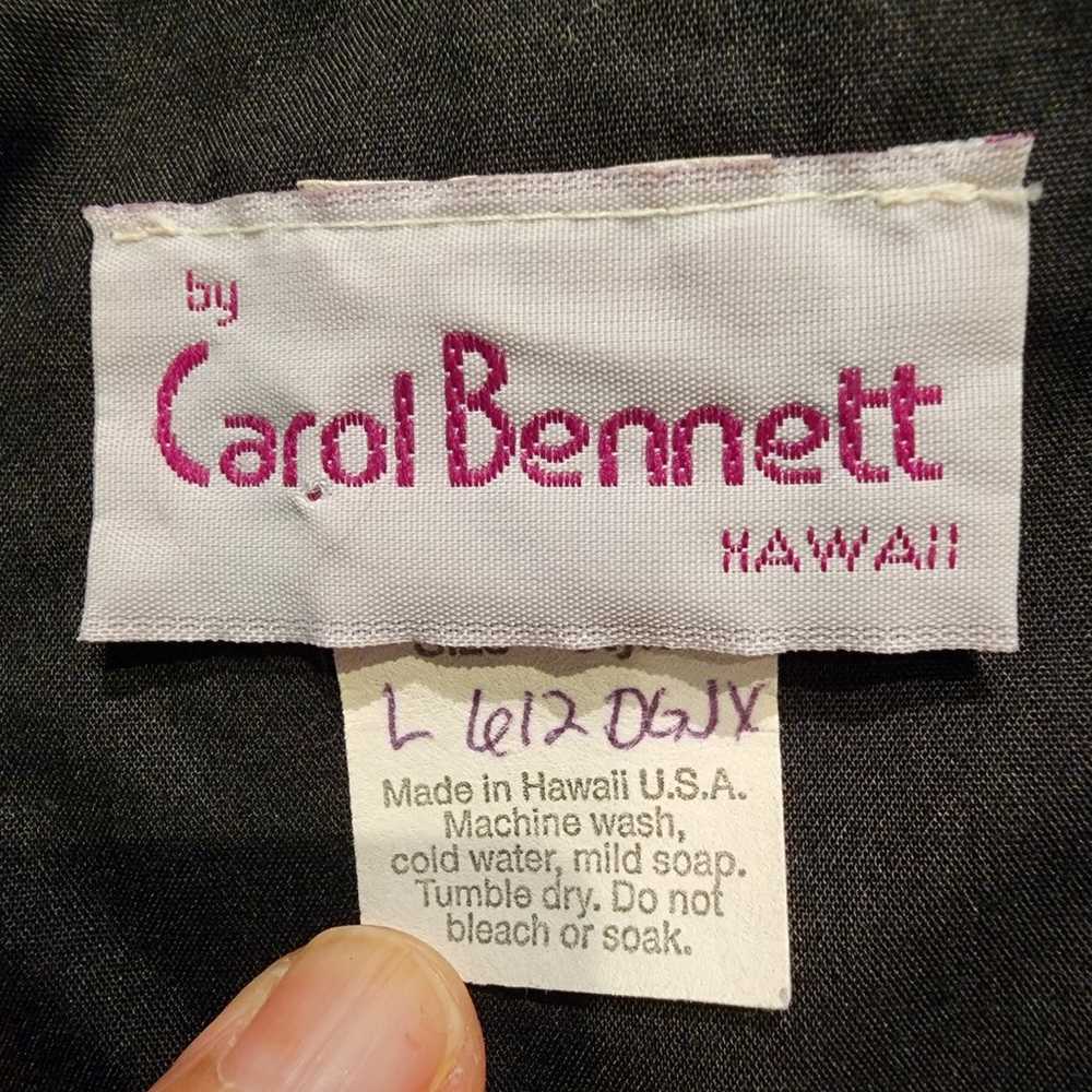 Carol Bennett applique shortie hawaiian dress - image 7