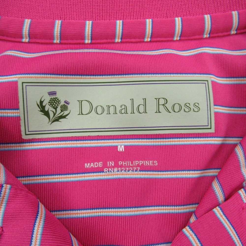 Vintage Donald Ross Shirt Mens Medium Adult Strip… - image 2