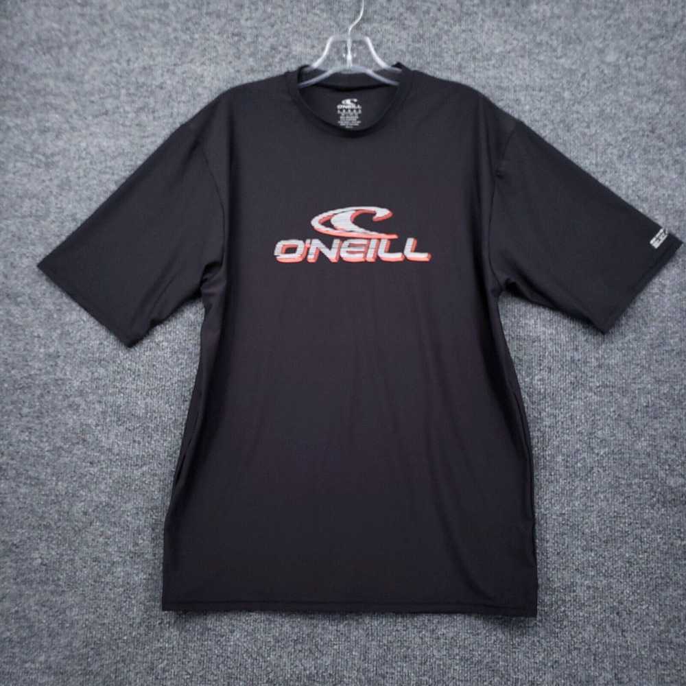 Vintage O'Neill T-Shirt Men L Large Black 50+ UV … - image 1