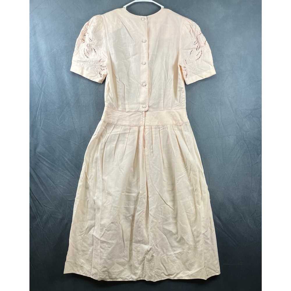 Vintage 90s Kathie Lee Plaza South Maxi Dress Cot… - image 2
