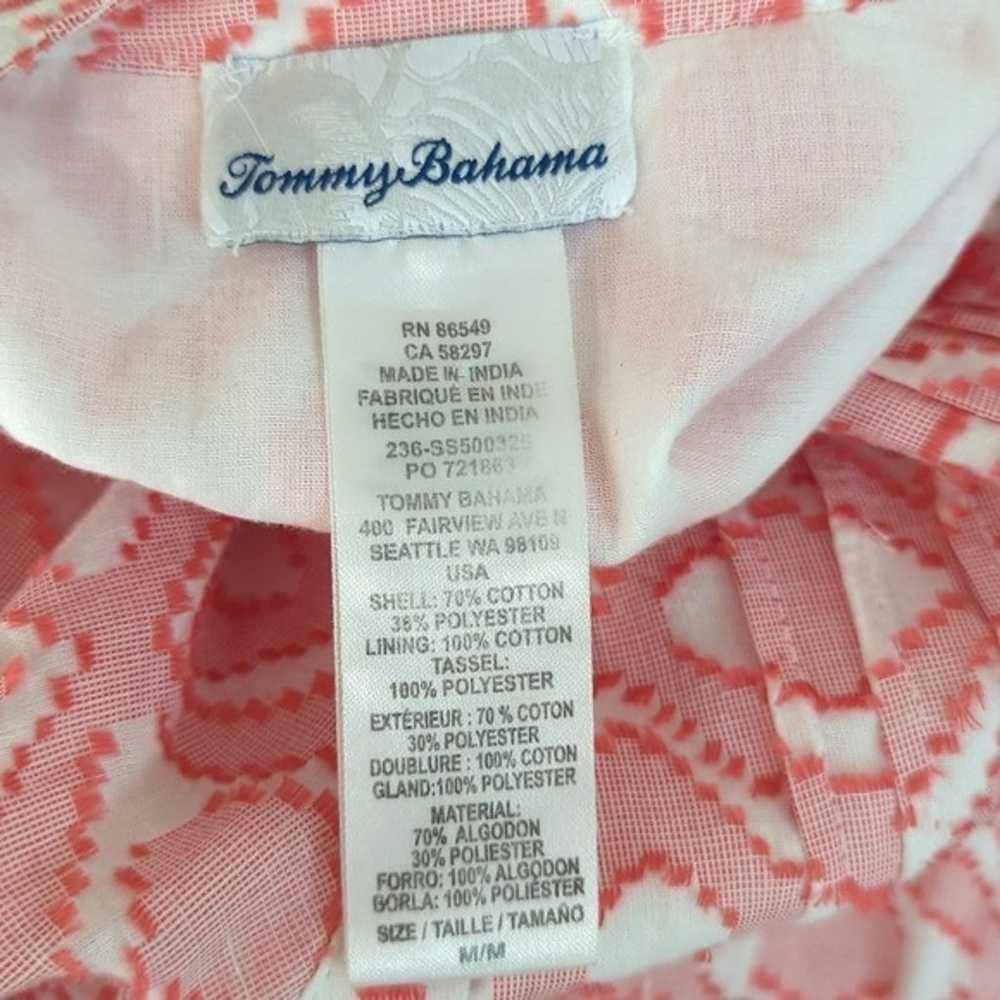 Tommy Bahama Printed Embroidered Tassels Tunic Dr… - image 6
