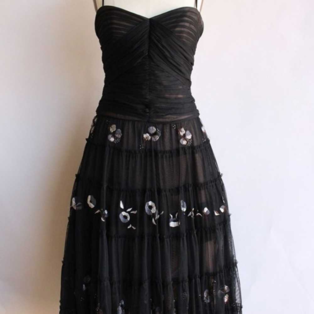 BCBG Max Azria womens Dress, Size medium, black e… - image 2