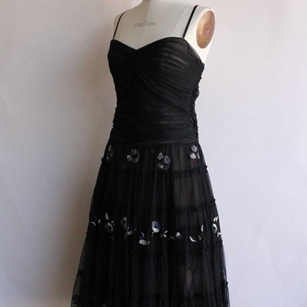 BCBG Max Azria womens Dress, Size medium, black e… - image 9