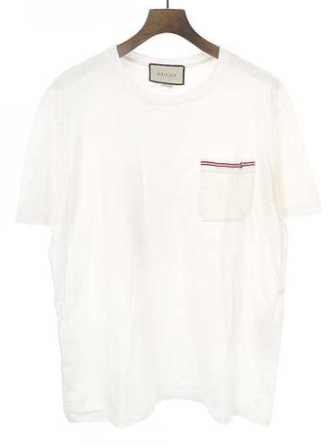 Gucci Striped Gg Embroidery Cotton Jersey T-Shirt 
