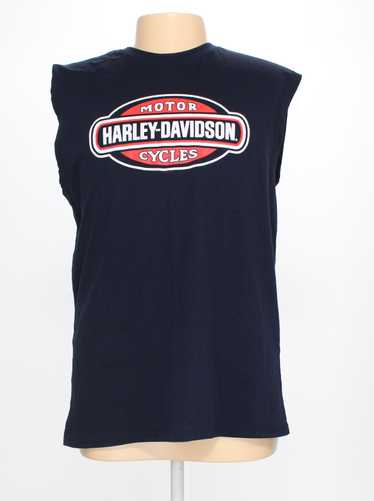 Harley-Davidson Blue Size 3X