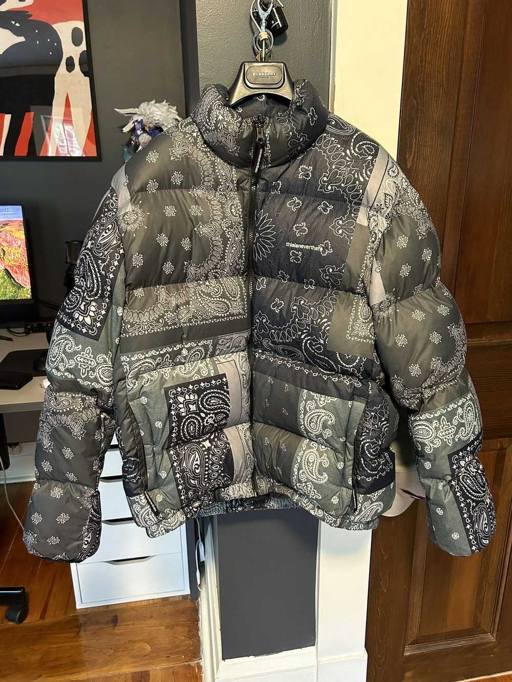 Thisisneverthat Bandana Puffer Jacket - image 1