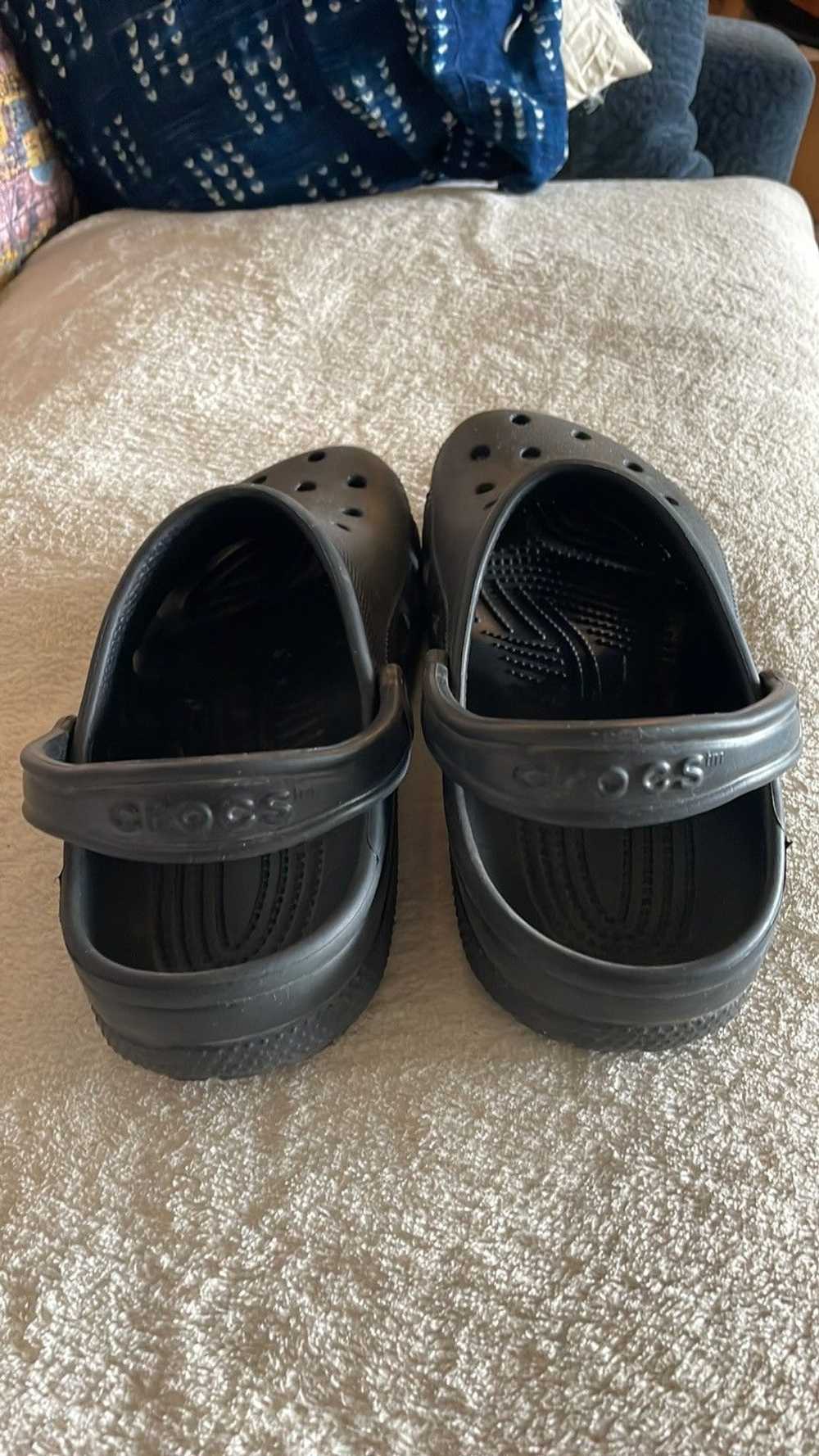 Crocs Original Crocs Black clog size 7m 9w - image 2