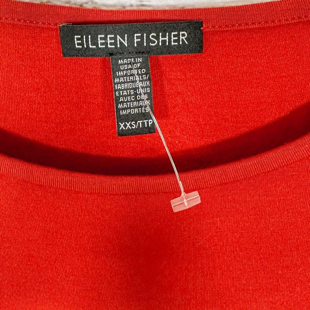 Eileen Fisher Eileen Fisher Red Asymmetrical Dres… - image 5