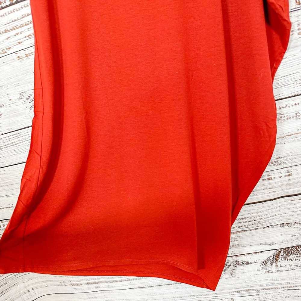 Eileen Fisher Eileen Fisher Red Asymmetrical Dres… - image 7
