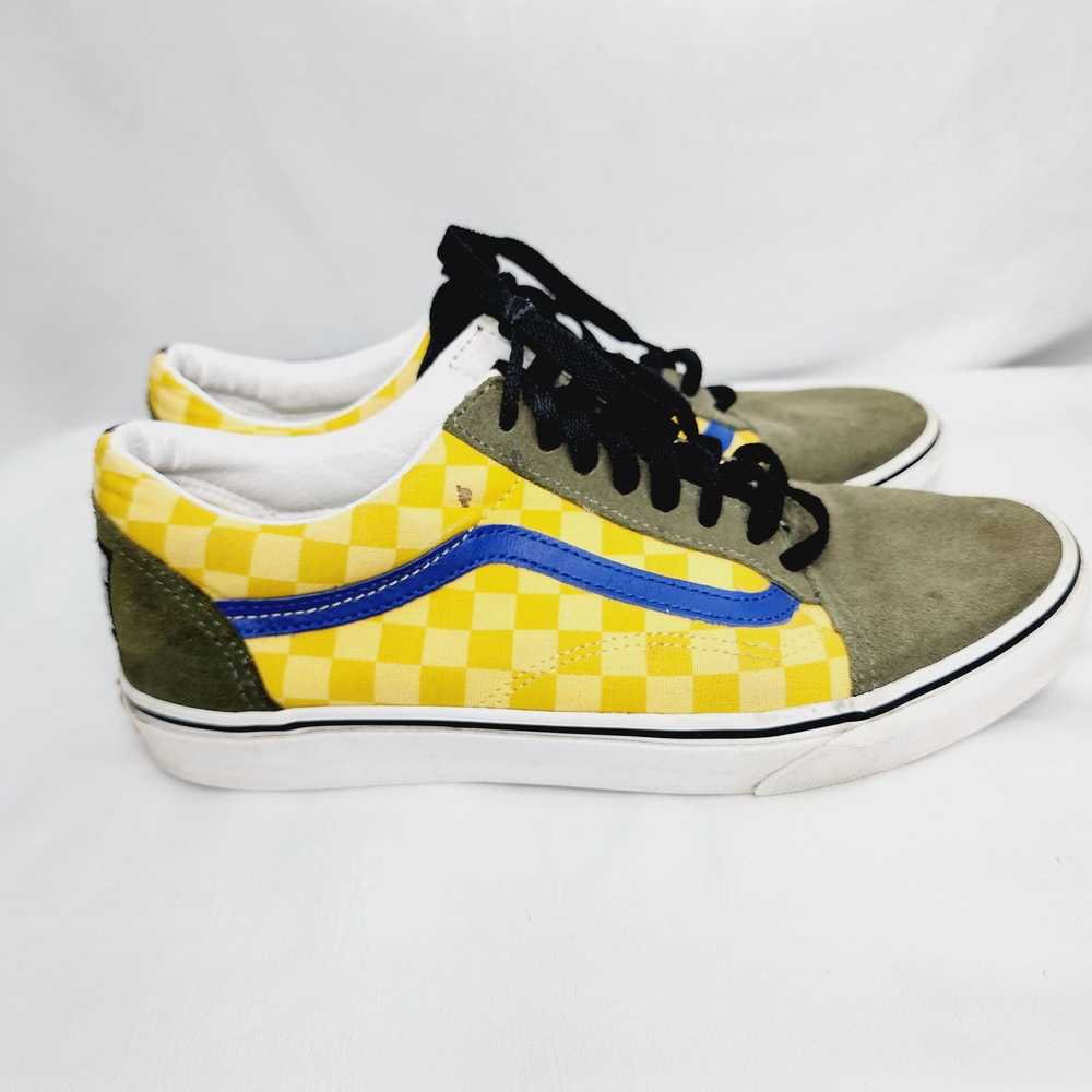 Vans Vans Old School OTW Rally Yellow Checker Gre… - image 1