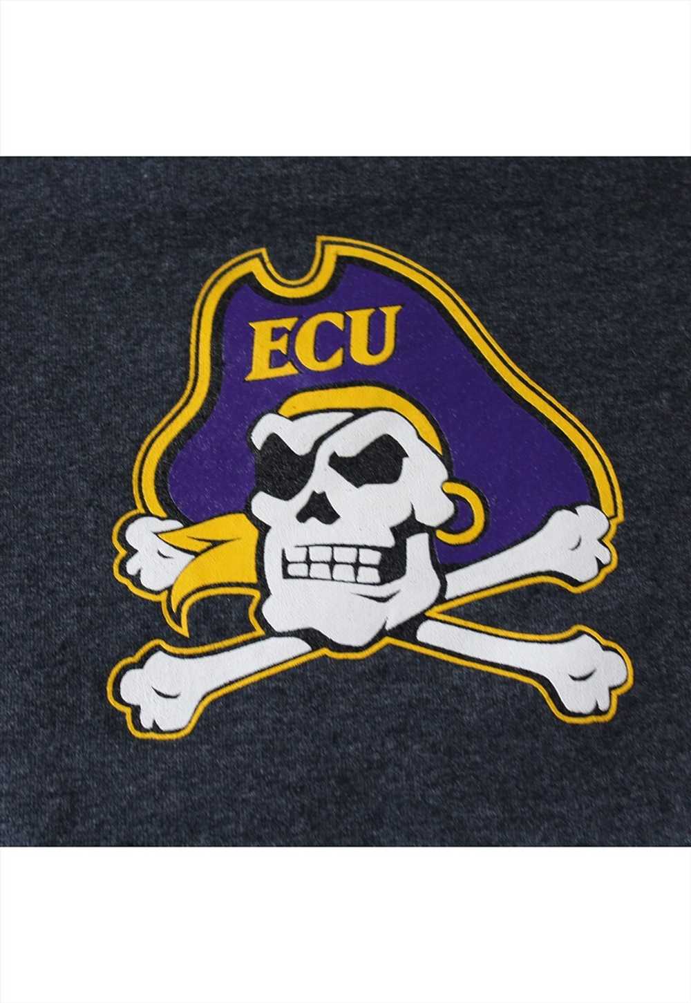 Vintage Grey ECU Pirates Sweatshirt Mens - image 4