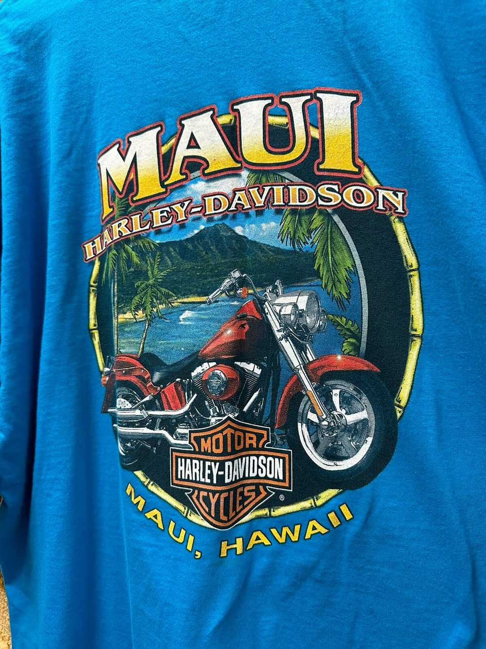 Harley Davidson × Tee × Vintage Vintage Y2K Harle… - image 4