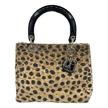 Dior Lady Dior cloth handbag