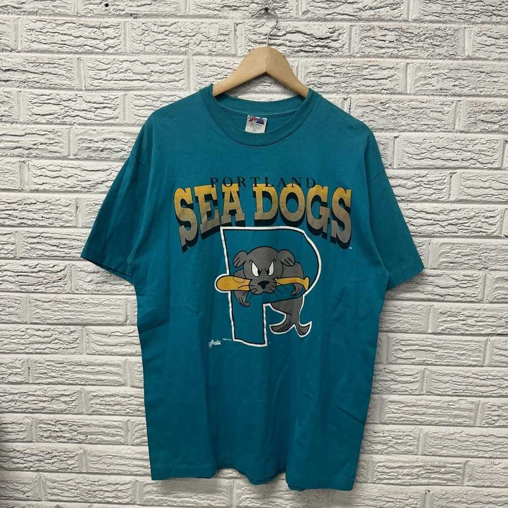 Majestic Vintage Portland Sea Dogs Majestic 1994 … - image 2