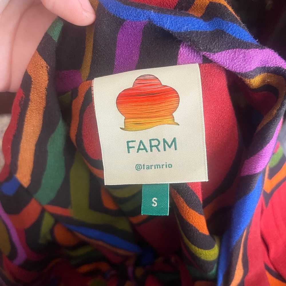 Farm Rio Rainbow Wild Hearts Maxi Dress FARM Rio … - image 6