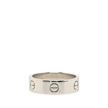Silver Cartier 18K White Gold Love Ring