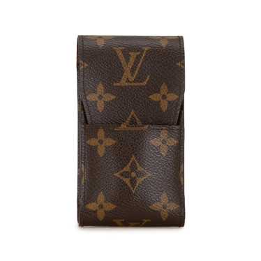 Brown Louis Vuitton Monogram Cigarette Case
