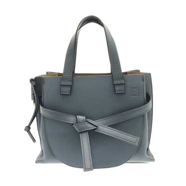 Gray LOEWE Small Gate Top Handle Bag Satchel