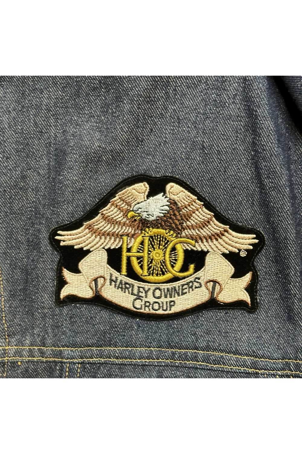 Kadoya Vintage Denim Rider Jacket (Size US L) - image 6